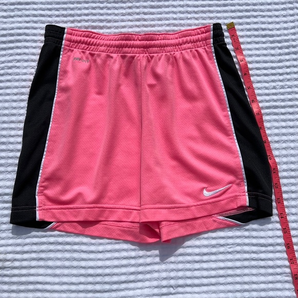 Nike Womens' Pink Shorts with Black Sides - Picture 9 of 15